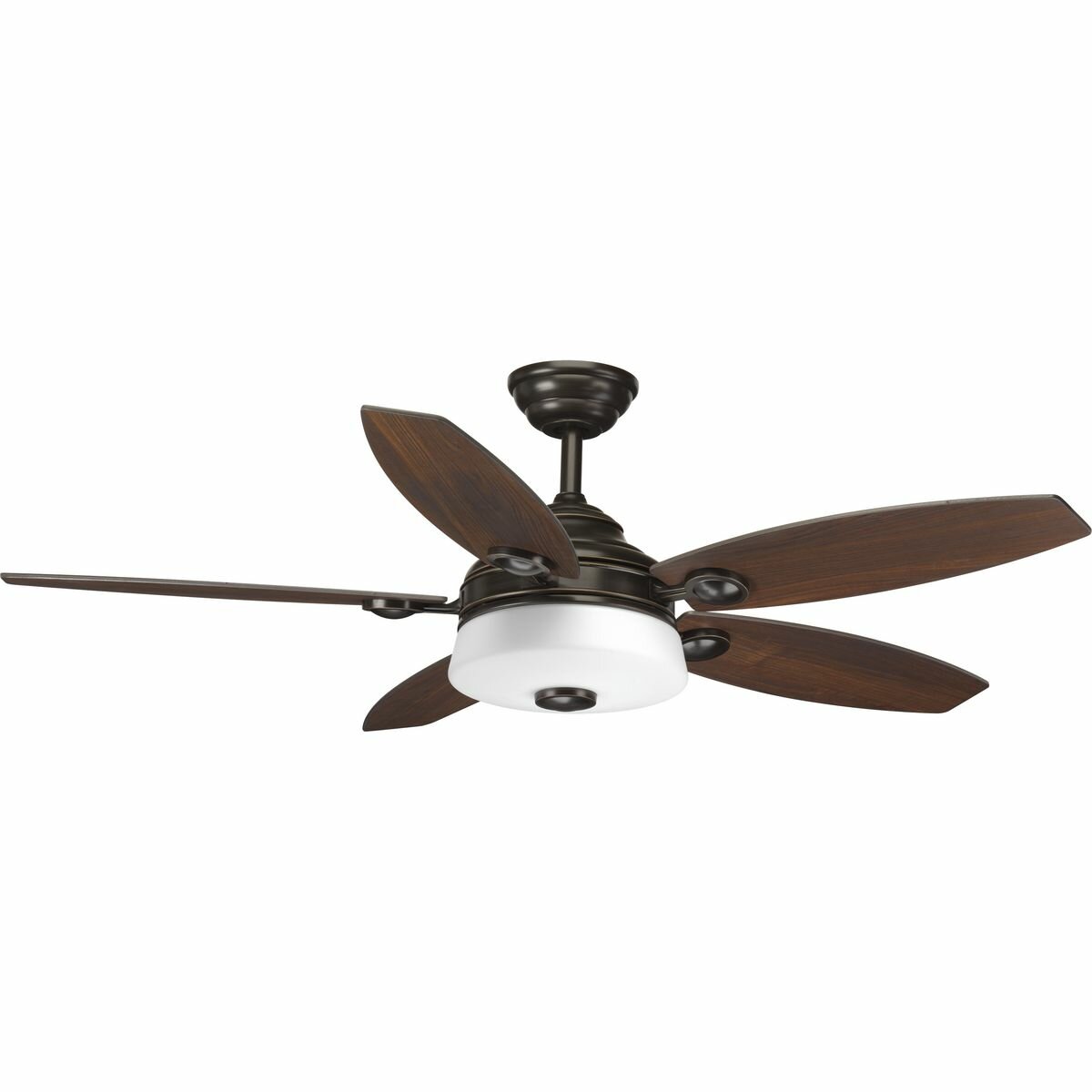 Latitude Run 54 Keriann 5 Blade Led Ceiling Fan With Remote Wayfair