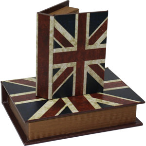 2-tlg. Aufbewahrungsboxen-Set Union Jack von PM ..