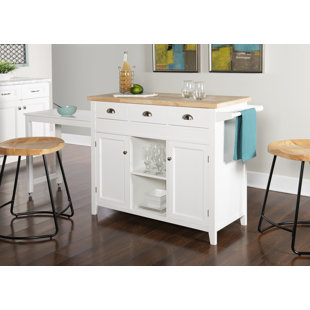 Stand Alone Kitchen Island Wayfair Ivanhoe Kitchen Island