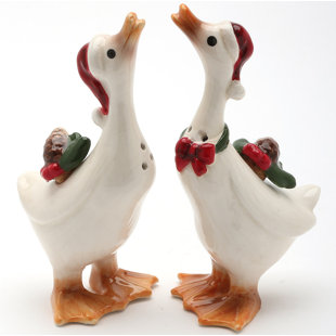 Cosmos Gifts Wayfair Ca Geese 2 Piece Salt And Pepper Set