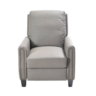 Straight Back Recliner Wayfair Doucet Push Back Manual Recliner