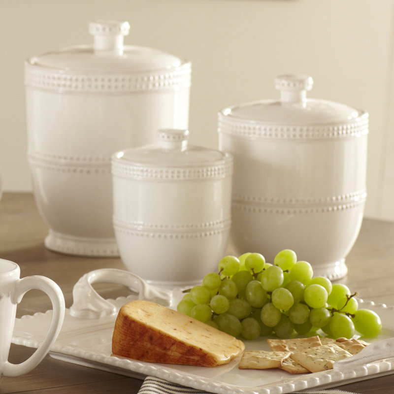 Milford 3 Piece Kitchen Canister Set & Reviews Joss & Main