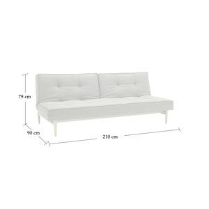 4-Sitzer Schlafsofa Splitback von Innovation