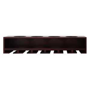 Claret 4 Bottle Wall Mounted Wine Rack..