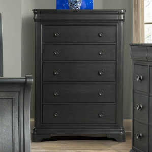 Mcnabb 6 Drawer Chest with Mirror by Three Posts