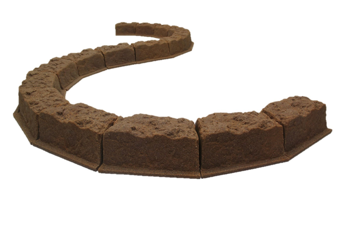 DekoRRa Products 5 in. x 10 in. Artificial Stone Block Edging & Reviews