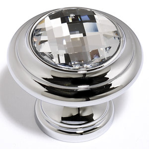 Swarovski Crystal Mushroom Knob