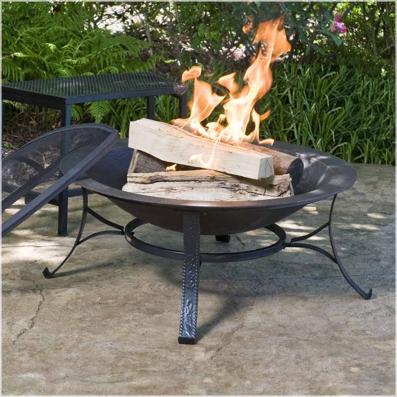 CobraCo Cast Iron Wood Burning Fire Pit & Reviews Wayfair