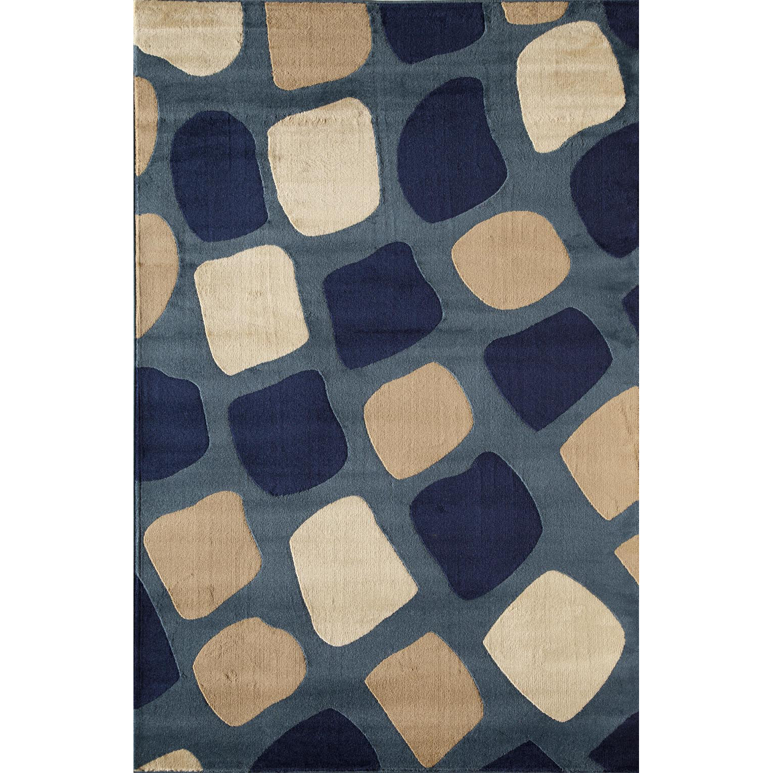 Threadbind Allston Blue/Sand Area Rug & Reviews Wayfair