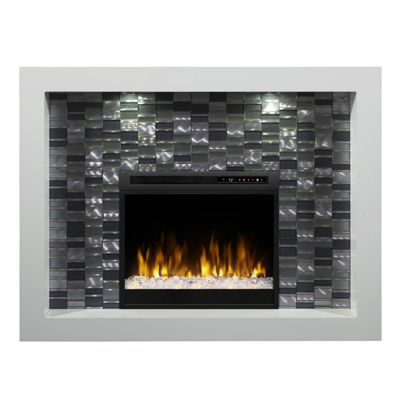 Dimplex Crystal Recessed Electric Fireplace Wayfair