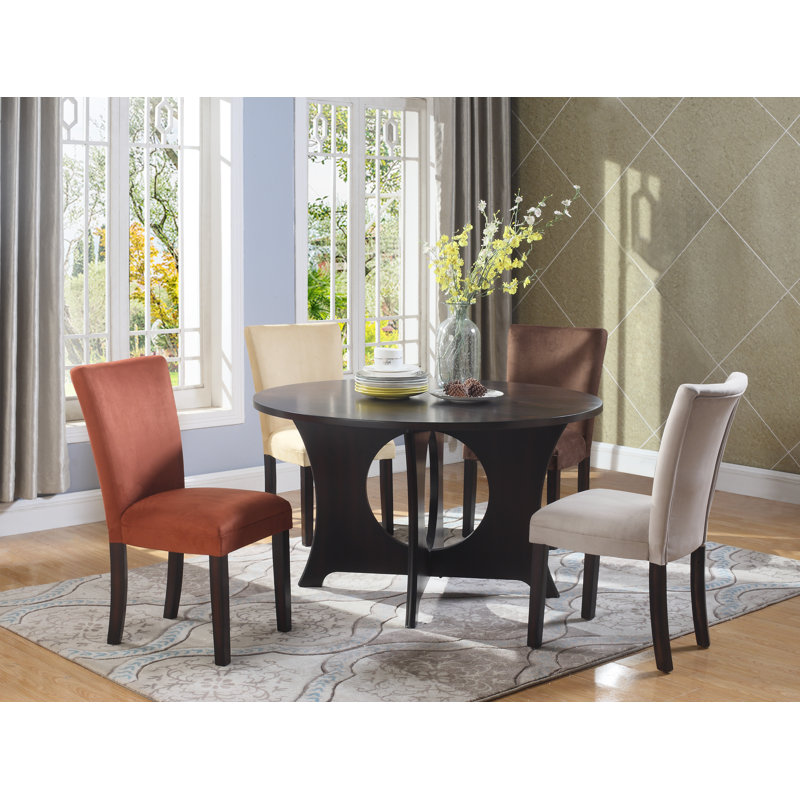 Ivy Bronx Castellanos Parson Upholstered Dining Chair Wayfair Castellanos Parson Upholstered Dining Chair