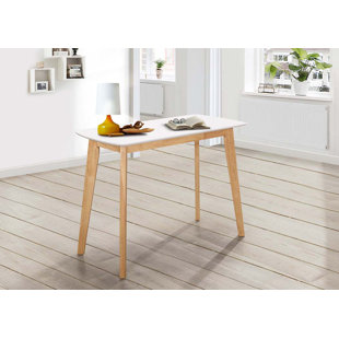 Light Wood Writing Desk Wayfair Pascua Retro Modern Wood Writing Desk