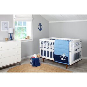 Separates Anchor Flat Crib Sheet