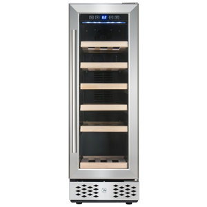 18 Bottle Compressor Adjustable Single Zone Built-in/Freestanding Wine Cooler