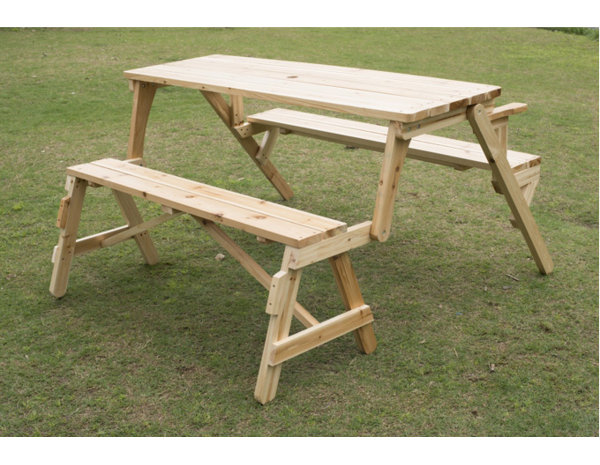 Outsunny Furniture Folding Picnic Table Reviews Wayfair