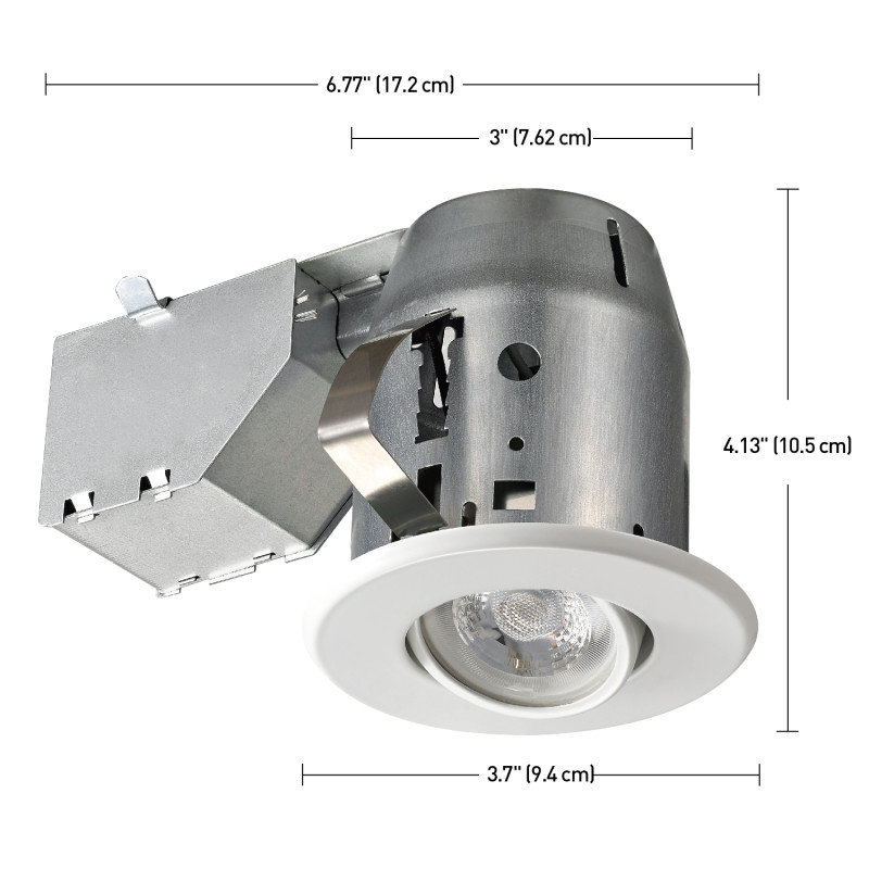 Globe Electric Company Swivel 4" Recessed Lighting Kit & Reviews Wayfair
