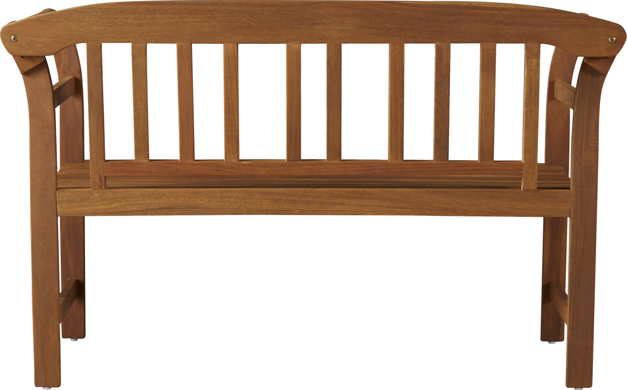 Charlton Home Archdale 2 Seat Acacia Garden Bench & Reviews Wayfair