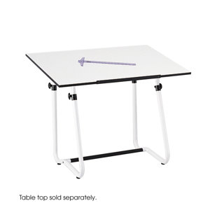 White Drafting Tables You Ll Love Wayfair Vista Drafting Base