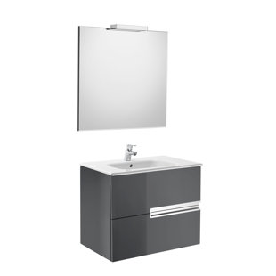 Victoria N 4 Piece Bathroom Furniture Set With Mirror And Light By Victoria N 4 Piece Bathroom