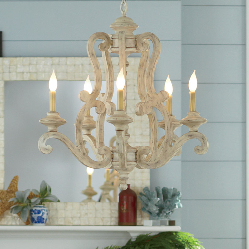 Birch Lane Brighton 5 Light Candle Style Chandelier Reviews Brighton 5 Light Candle Style Chandelier