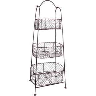 Three Tiered Basket Stands Wayfair Co Uk Beauté Basket Tiered Stand
