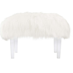 Clear Acrylic Vanity Stool | Wayfair Clear Acrylic Vanity Stool | Wayfair