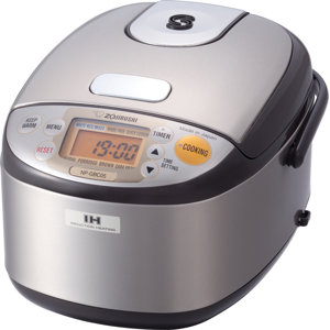 3-Cup Stainless Induction Heating System Rice Cooker and Warmer