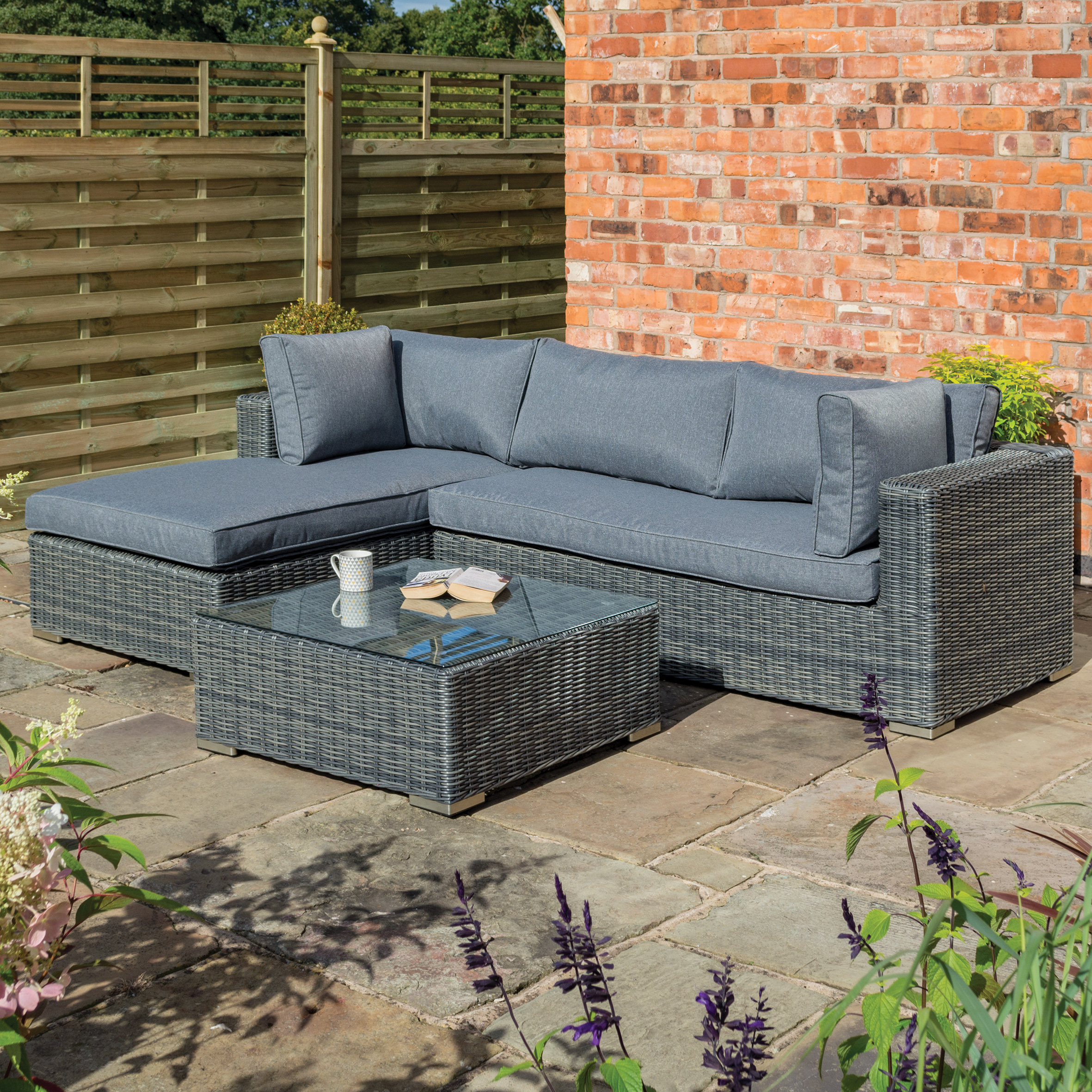 Norgren 4 Seater Rattan Sofa Set