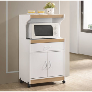 Tall White Microwave Cabinet Wayfair Save