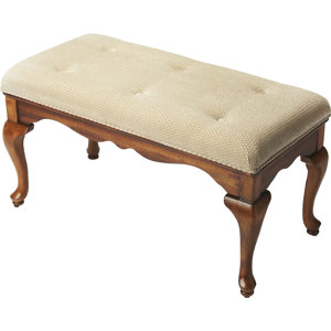 Schlafzimmerbank Glamis Grace aus Holz von Rosal..