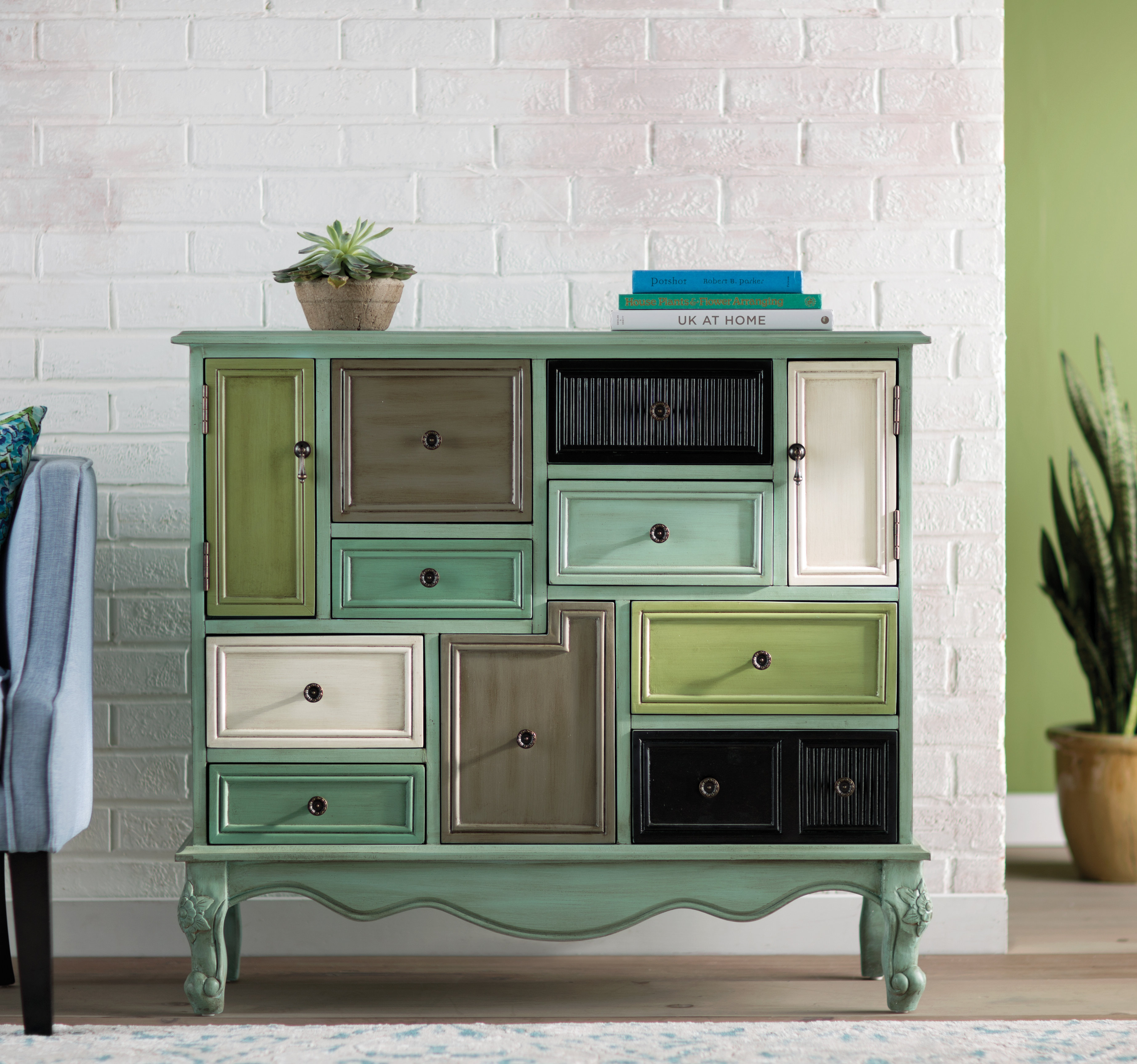 Homestown 9 Drawer 2 Door Accent Cabinet Reviews Birch Lane