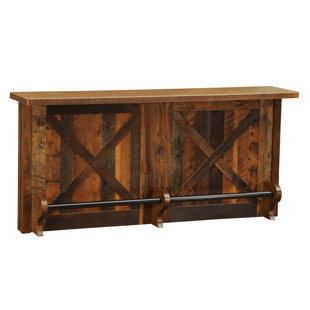 Wet Bar Cabinet With Sink Wayfair Barnwood Home Bar