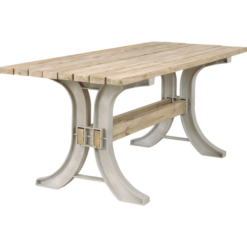 Charlton Home Westview Patio Dining Table Legs Wayfair Westview Patio Dining Table Legs