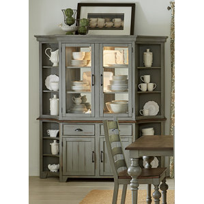 Serpentaire Lighted China Cabinet by Lark Manor