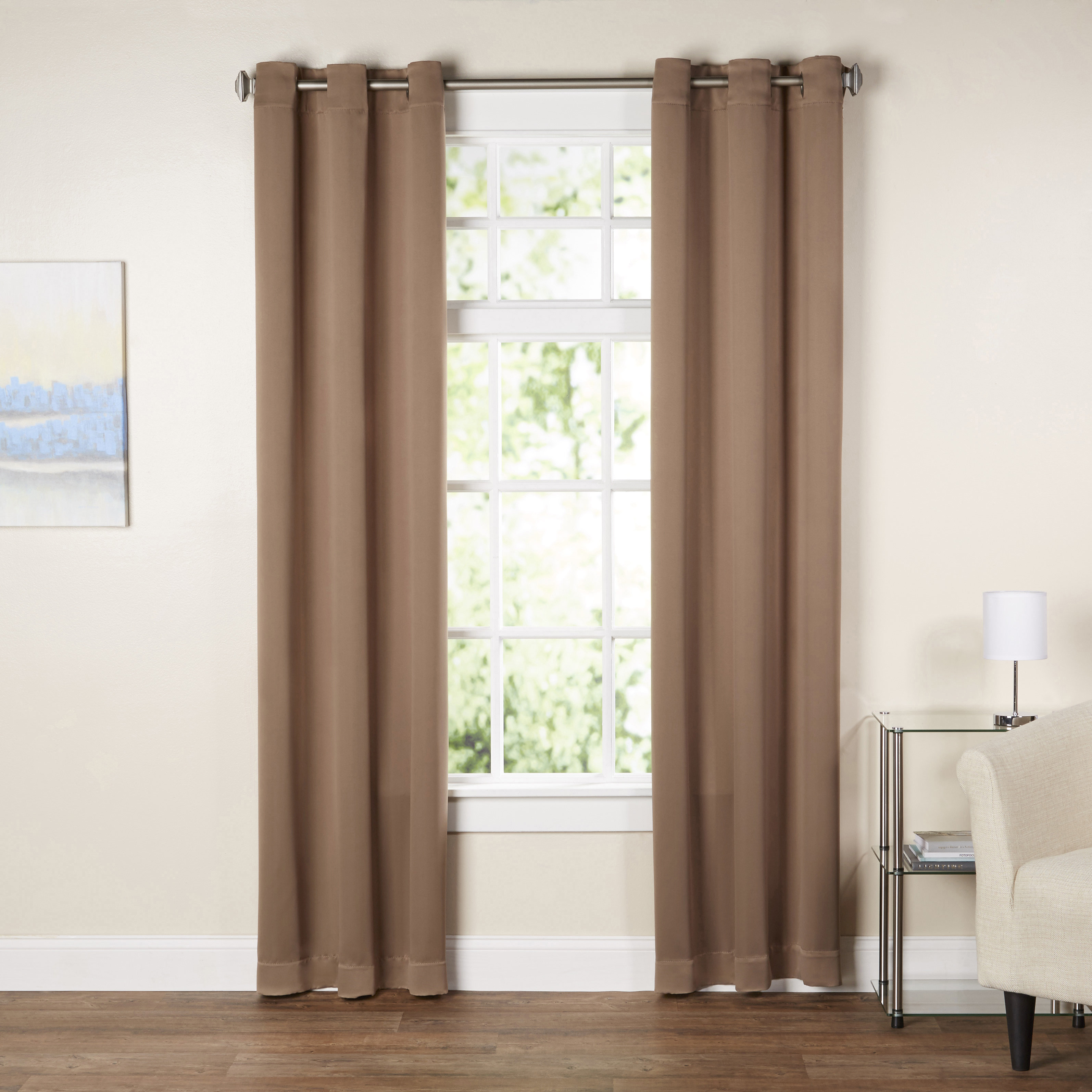 Wayfair Basics™ Wayfair Basics Solid Blackout Grommet Single Curtain