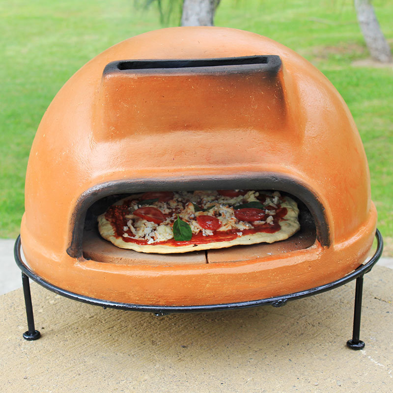 Ravenna Rustic Liso Clay Pizza Oven & Reviews Wayfair