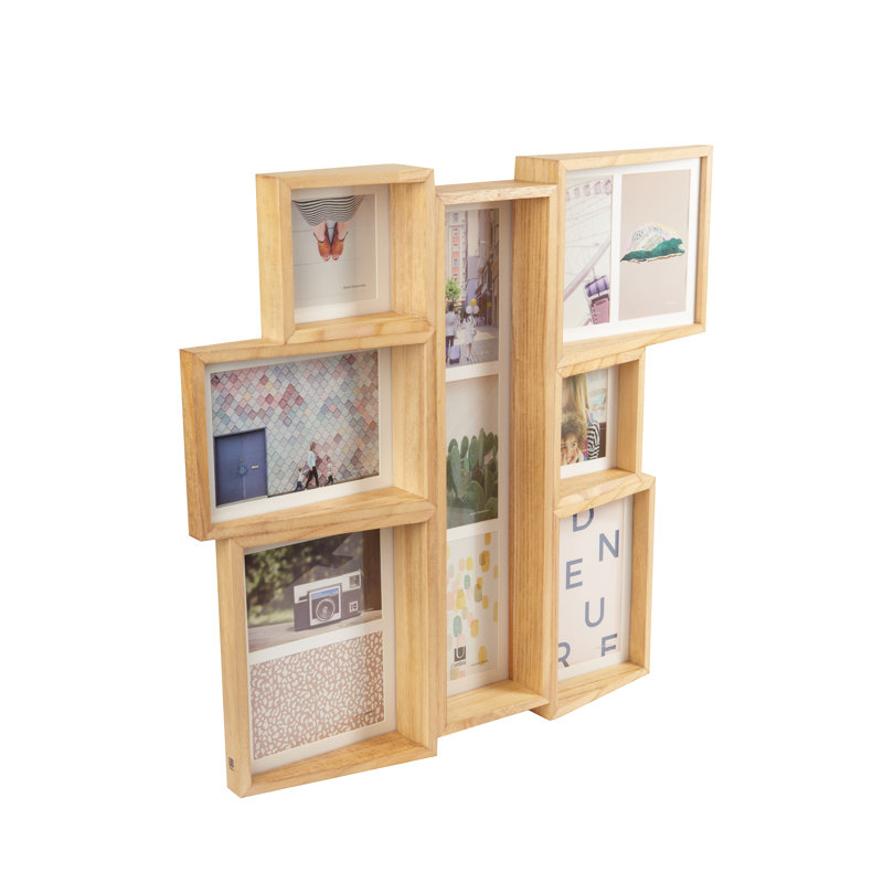 Edge 7 Opening Collage Wall Picture Frame Reviews Allmodern Edge 7 Opening Collage Wall Picture Frame