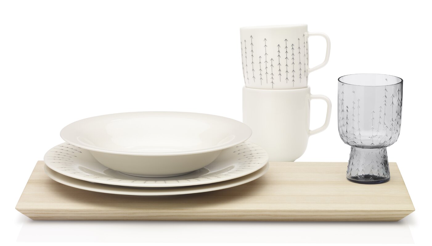 Iittala Sarjaton 10" Metsa Dinner Plate & Reviews | Wayfair