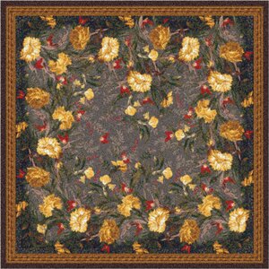 Pastiche Barrington Court Ebony Floral Rug