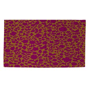 Ambrose Bird  Fuchsia Area Rug