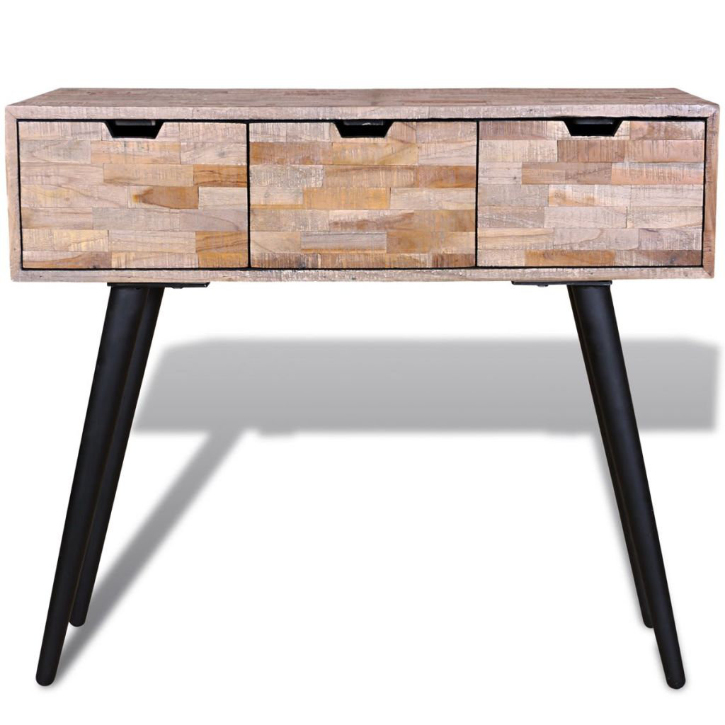 Aaron Reclaimed Teak Console Table