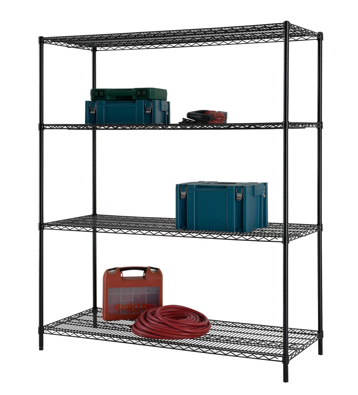 Excel All Purpose 4 Shelf Shelving Unit II & Reviews Wayfair