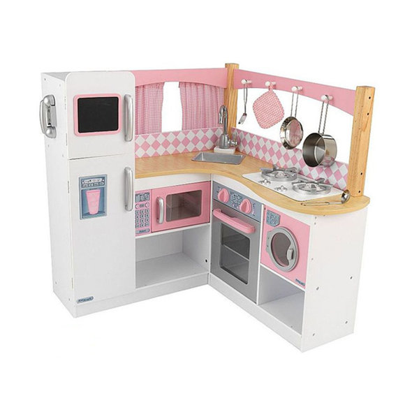 KidKraft Grand Gourmet Corner Kitchen Set & Reviews | Wayfair
