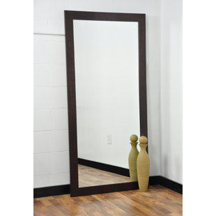 Wide Tall Wall Mirror Wayfair Longmeadow Walnut Showroom Tall Vanity Wall Mirror