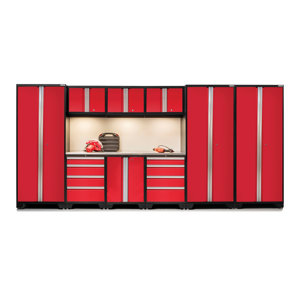 Bold 3.0 Series 10 Piece Garage Storage Cabinet Set with Worktop