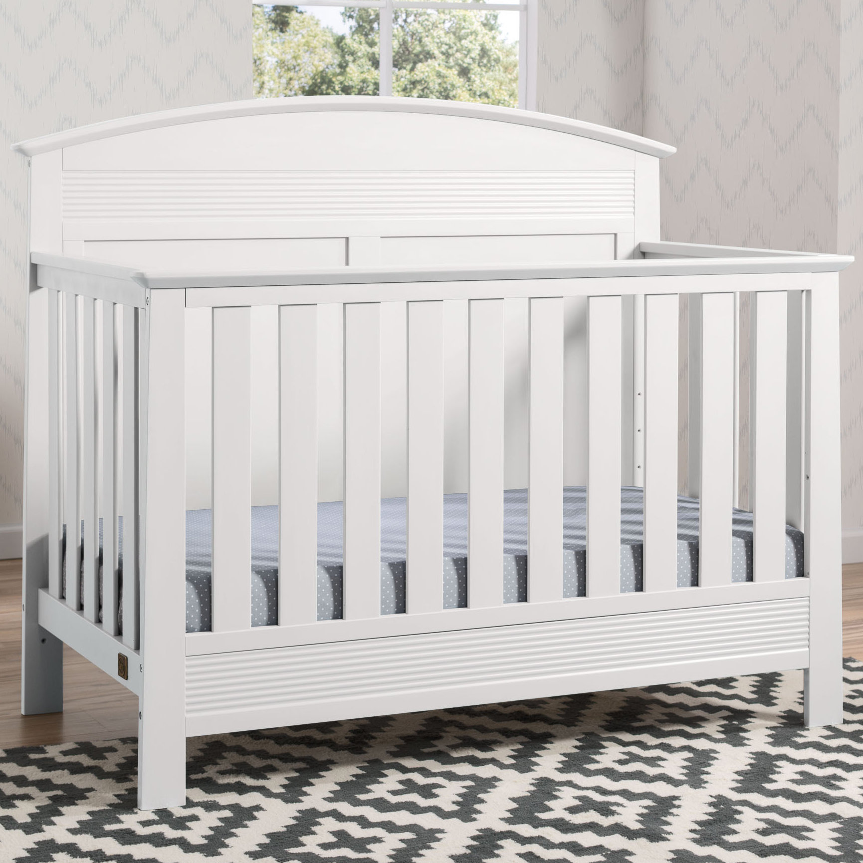 Serta Ashland 4 In 1 Convertible Crib Wayfair