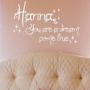 Dream Come True Wall Decal