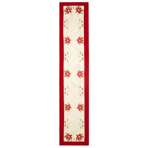 Holiday Embroidered Table Runner
