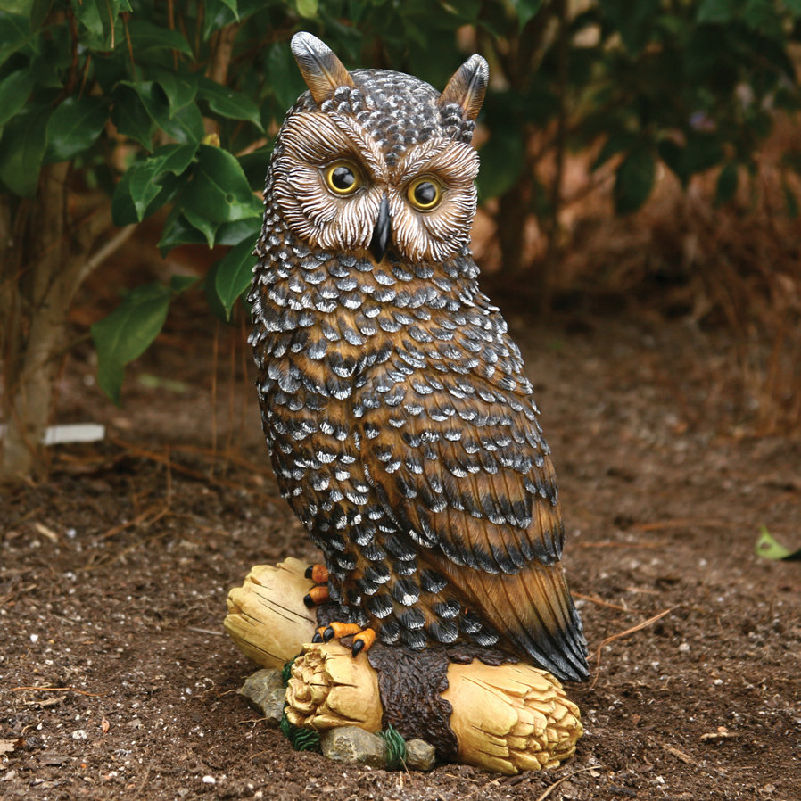Michael Carr Large Owl Statue & Reviews Wayfair