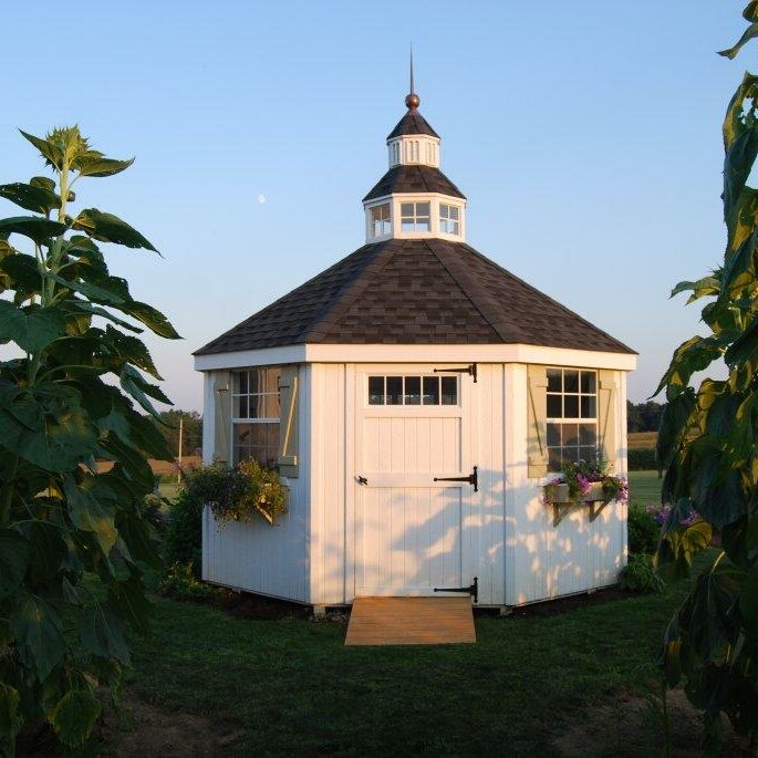 Little Cottage Company Garden Shed 12 Ft. W x 12 Ft. D 